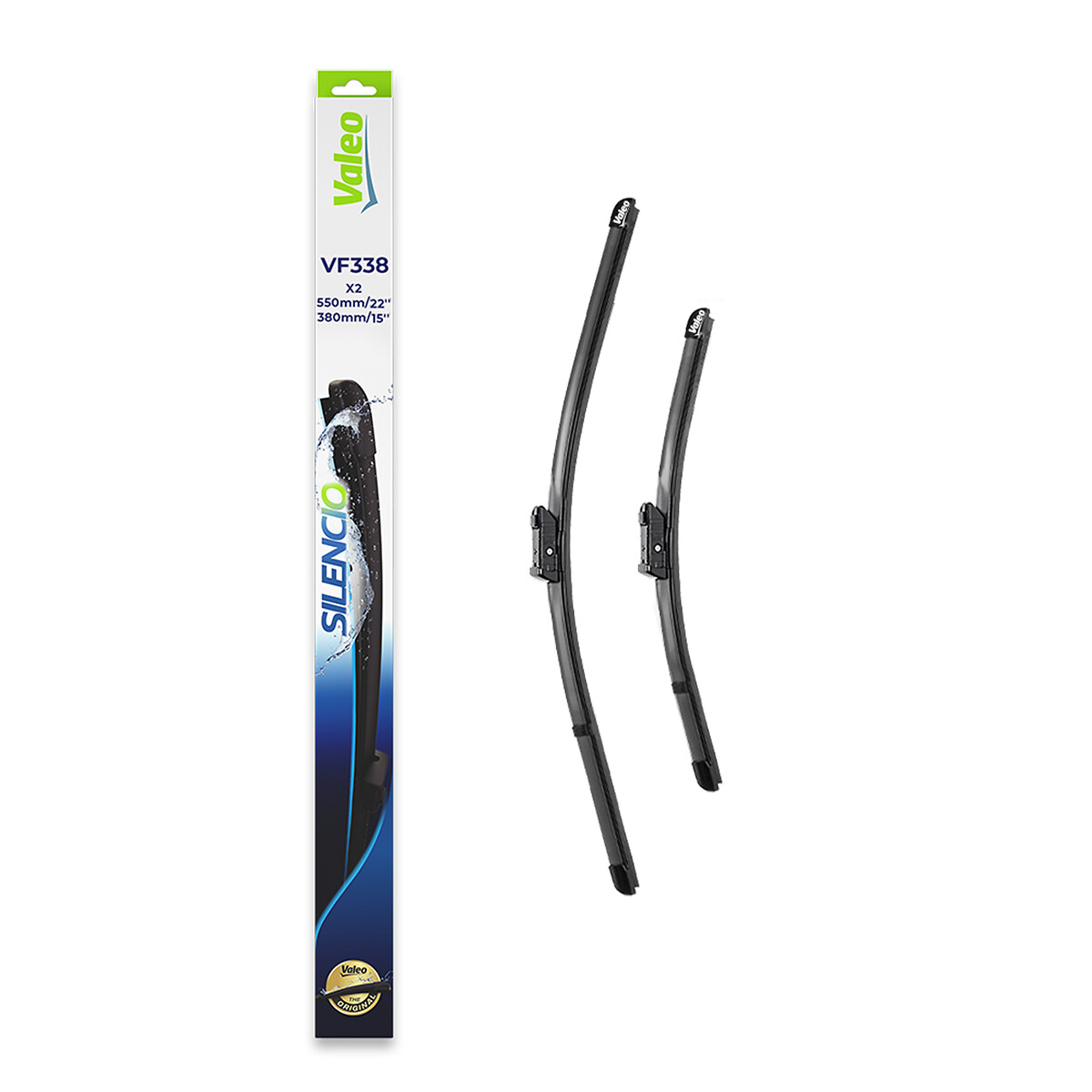 VALEO VAL574338 Ablaktörlő lapát  550/380MM SI